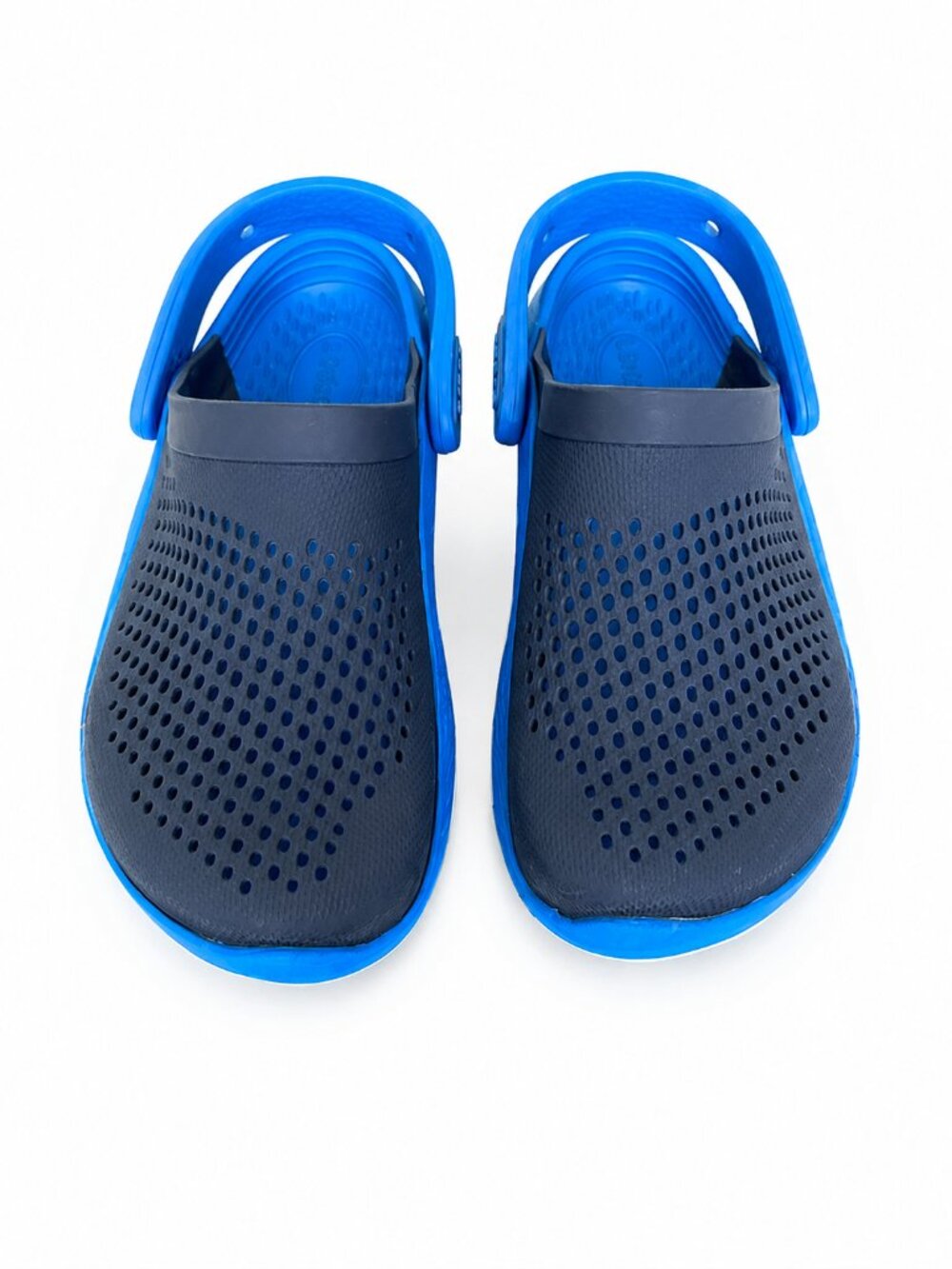 Crocs LiteRide Clogs Kids Size 13Y Navy Blue | Lightweight Water Shoes Slip On